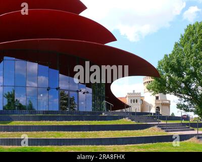 Neues Theater in Potsdam, Hans-Otto-Theater Brandenburg, Deutschland Stockfoto