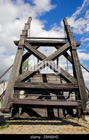 Vincent-van-Gogh-Brücke, Arles, Bouches-du-Rhone, Provence-Alpes-Cote d'Azur, Südfrankreich, Pont de Langlois, Le Pont van Gogh, Van GoghÂ¿s. Stockfoto