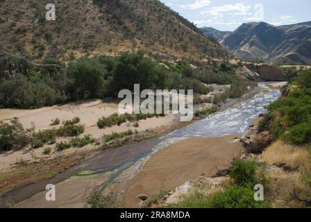 Khowarib-Schlucht bei Sesfontein, Namibia Stockfoto