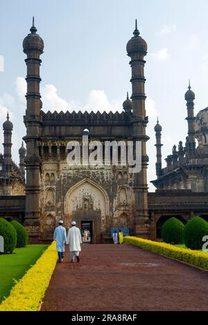 Der Ibrahim Rauza in Bijapur, Karnataka, Südindien, Indien, Asien Stockfoto