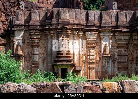 Hoysala-Tempel in Badami, Karnataka, Südindien, Indien, Asien Stockfoto