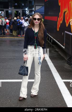 SPIELBERG, Österreich. 1. Juli 2023. Gast F1 im Red Bull Ring, Oesterreich Ring, Formel 1, ÖSTERREICHISCHER Grand Prix, großer Preis von OESTERREICH, GP d'Autriche, Motorsport, Formel1, gebührenpflichtiges Bild, Copyright © Andy KNOTH/ATP Images (KNOTH Andy/ATP/SPP) Credit: SPP Sport Press Photo. Alamy Live News Stockfoto