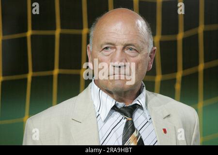 2005-08-19. Rimantas Bagdonas - litauischer Sportler, Wrestler, der einzige litauische Wrestler, der Weltmeister wurde. Stockfoto