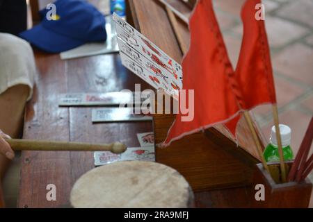 Das traditionelle Festival des Dorfes Chem, Ha Noi, Vietnam 2023. 越南旅游, वियतनाम पर्यटन, 베트남 관광, ベトナム観光, ឌូលីច វៀតណាម Stockfoto