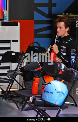 Spielberg, Österreich. 02. Juli 2023. Oscar Piastri (AUS) McLaren. Formel-1-Weltmeisterschaft, Rd 10, Österreichischer Grand Prix, Sonntag, 2. Juli 2023. Spielberg, Österreich. Kredit: James Moy/Alamy Live News Stockfoto