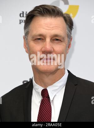 London, Großbritannien. 2. Juli 2023. David Morrissey, Ankunft bei den South Bank Sky Arts Awards, Savoy Hotel, London. Kredit: Doug Peters/EMPICS/Alamy Live News Stockfoto