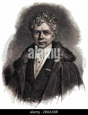 FRIEDRICH WILHELM JOSEPH von SCHELLING Deutscher Philosoph und Metaphysiker Datum: 1775 - 1854 Stockfoto