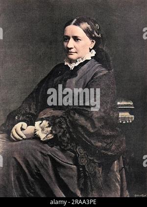 CLARA SCHUMANN (1819-1896), deutsche Musikerin. Stockfoto