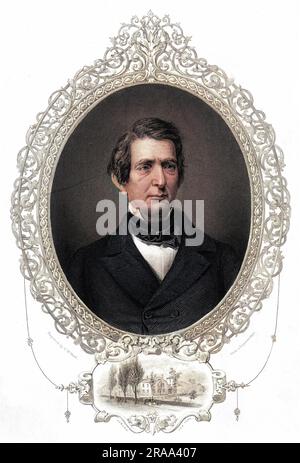 WILLIAM HENRY SEWARD, amerikanischer Staatsmann Datum: 1801 - 1872 Stockfoto