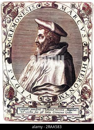 MARCO GIROLAMO (HIERONYMUS) VIDA, italienischer Kirchenmann, Bischof von Alba und Dichter Datum: 1480 - 1656 Stockfoto