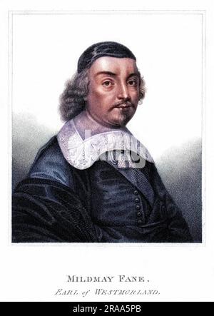 MILDMAY FANE, zweiter graf von WESTMORLAND, Staatsmann und Schriftsteller Datum: ? - 1666? Stockfoto