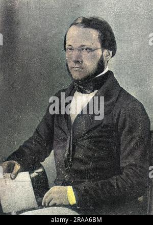 LOUIS PASTEUR, französischer Wissenschaftler 1852 Datum: 1822-1895 Stockfoto