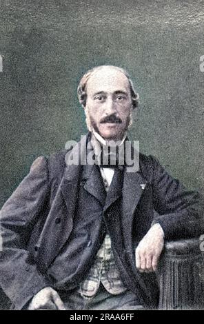 ANTOINE-HENRI BECQUEREL (1852-1908), französischer Physiker. Stockfoto