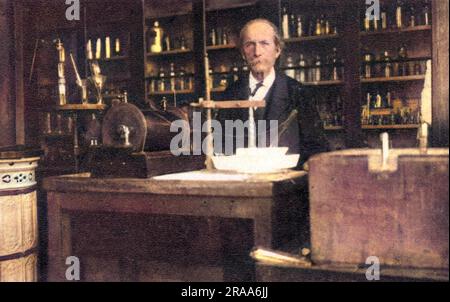 PIERRE-EUGENE-MARCELIN BERTHELOT - französischer Chemiker, bekannt für seine Arbeit an Sprengstoffen und Farbstoffen, fotografiert im Jahr 1903. Datum: 1827 - 1907 Stockfoto