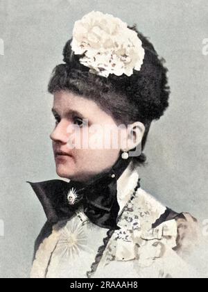 Prinzessin Helena von Waldeck und Pyrmont (1861-1922), Herzogin von Albany und Ehefrau von Prinz Leopold, Herzog von Albany. Datum: 1904 Stockfoto