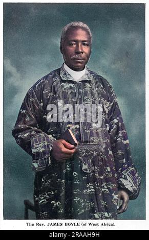 Reverend James Boyle, Lagos, Nigeria, Westafrika Datum: Ca. 1910 Stockfoto