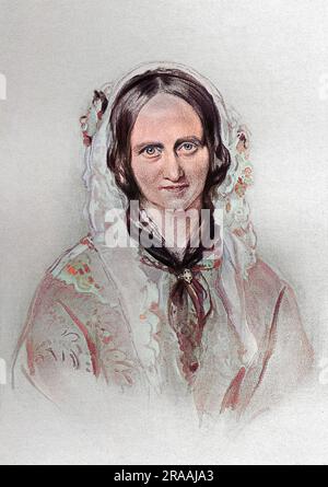 Königin Adelaide (1792-1849), Gemahlin von König Wilhelm IV. Und ehemals Prinzessin Adelaide von Sachsen-Meiningen. Datum: 1836 Stockfoto