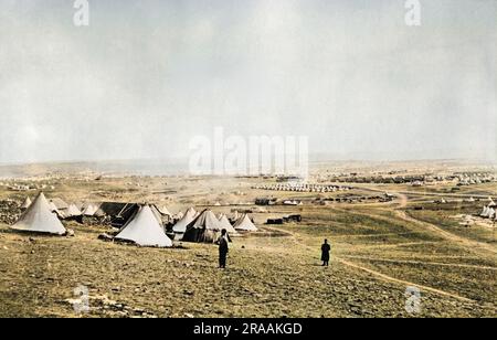 Roger Fenton (1819-1869), Krimkrieg, das Plateau von Sebastopol Datum: Ca. 1855 Stockfoto