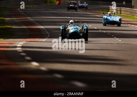 63 KUDELA (cze), KUDELA (cze), SULMA (Ned), Talbot-Lago T26 GS 1950, Aktion während des Le Mans Classic 2023 vom 1. Bis 3. Juli 2023 auf dem Circuit des 24 Heures du Mans, in Le Mans, Frankreich - Photo Antonin Vincent/DPPI Credit: DPPI Media/Alamy Live News Stockfoto