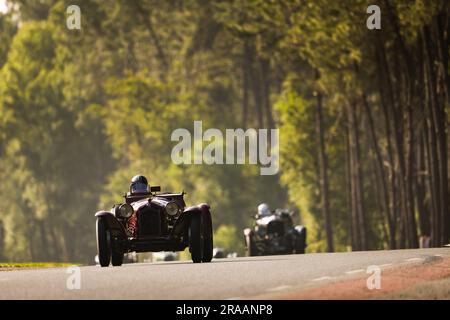 06 BURKARD, Alfa Romeo 8C 2300 LM 1931, Aktion während des Le Mans Classic 2023 vom 1. Bis 3. Juli 2023 auf dem Circuit des 24 Heures du Mans, in Le Mans, Frankreich - Photo Antonin Vincent/DPPI Credit: DPPI Media/Alamy Live News Stockfoto