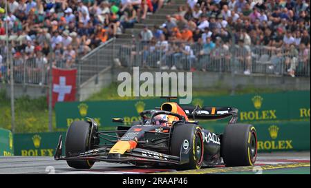 Spielberg, Österreich. 02. Juli 2023. Race e Presskonferenz, Formel-1-Meisterschaft in Spielberg, Österreich, Juli 02 2023 Kredit: Independent Photo Agency/Alamy Live News Stockfoto