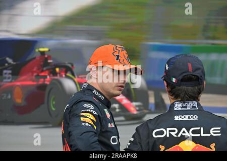 Spielberg, Österreich. 02. Juli 2023. Race e Presskonferenz, Formel-1-Meisterschaft in Spielberg, Österreich, Juli 02 2023 Kredit: Independent Photo Agency/Alamy Live News Stockfoto