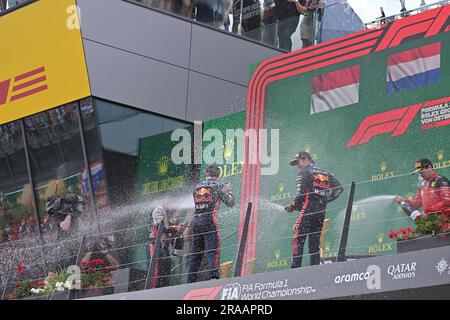 Spielberg, Österreich. 02. Juli 2023. Race e Presskonferenz, Formel-1-Meisterschaft in Spielberg, Österreich, Juli 02 2023 Kredit: Independent Photo Agency/Alamy Live News Stockfoto