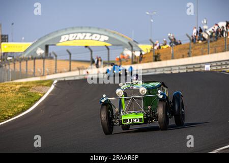 Le Mans, Frankreich. 02. Juli 2023. Aktion während des Le Mans Classic 2023 vom 1. Bis 3. Juli 2023 auf dem Circuit des 24 Heures du Mans in Le Mans, Frankreich - Foto Damien Saulnier/DPPI Credit: DPPI Media/Alamy Live News Stockfoto