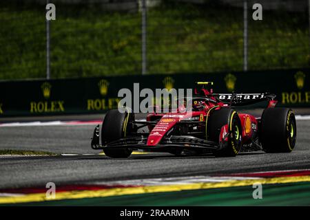 Spielberg, Mezzolombardo, Österreich. 2. Juli 2023. Fährt während des Großen Preises Österreichs F1 auf der Red Bull Ring Circuit in Spielberg, Österreich. (Kreditbild: © Daisy Facinelli/ZUMA Press Wire) NUR REDAKTIONELLE VERWENDUNG! Nicht für den kommerziellen GEBRAUCH! Kredit: ZUMA Press, Inc./Alamy Live News Stockfoto