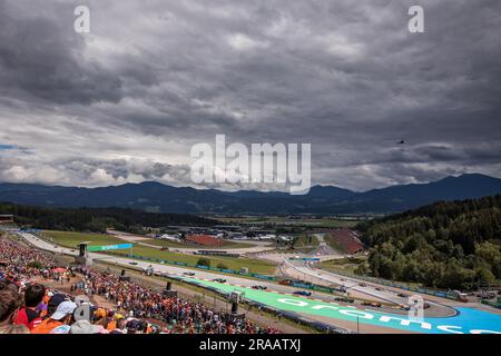 Spielberg, Österreich. 02. Juli 2023. Rennsport-Action. 02.07.2023. Formel-1-Weltmeisterschaft, Rd 10, Österreichischer Grand Prix, Spielberg, Österreich, Wettkampftag. Das Foto sollte wie folgt lauten: XPB/Press Association Images. Kredit: XPB Images Ltd/Alamy Live News Stockfoto