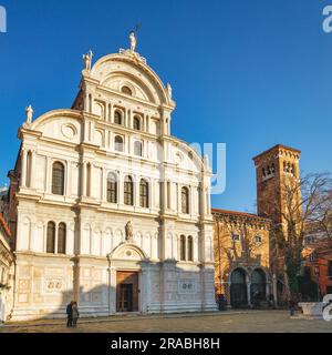 Die Kirche San Zaccaria in Venedig, Italien, Europa. Stockfoto