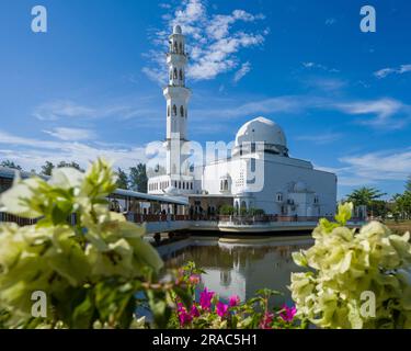 Tengku Tengah Zaharah Moschee in Kuala Ibai Terengganu, Malaysia Stockfoto