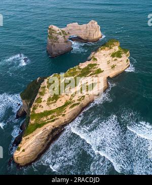 Wharariki Beach Stockfoto