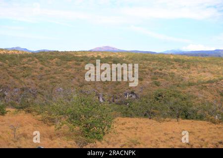 Die Landschaft in der Nähe des Nationalparks Rincon de la Vieja an guanacaste in Costa Rica Stockfoto