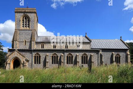 St. Andrews Church in Blickling. Stockfoto