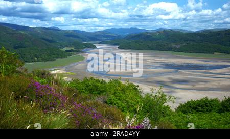 Die Mündung Von Mawdach, Eryri-Nationalpark Stockfoto