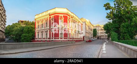 Pommer-Gebäude in Odessa, Ukraine Stockfoto