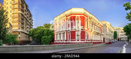 Pommer-Gebäude in Odessa, Ukraine Stockfoto