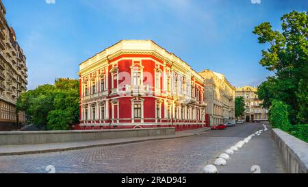 Pommer-Gebäude in Odessa, Ukraine Stockfoto