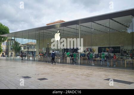 Apple Store in Aix en Provence Frankreich Stockfoto