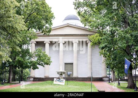 Das Old State Capitol Building am West Broadway in Frankfort, Kentucky, USA. Stockfoto