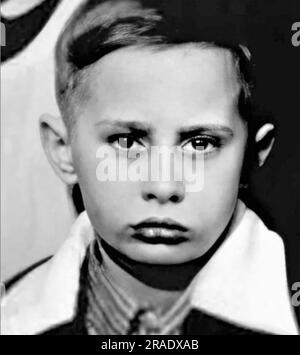 WLADIMIR PUTIN, Präsident Russlands, im Jahre 1962 10 Jahre alt. Stockfoto