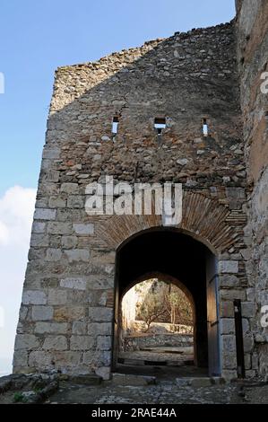 Schloss, Xativa, Valencia, Spanien Stockfoto