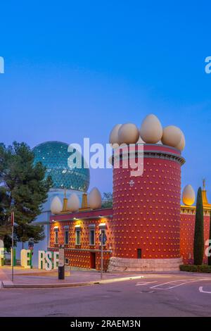 Dalí Theater-Museum, Figueres, Giriona, Katalonien, Spanien Stockfoto