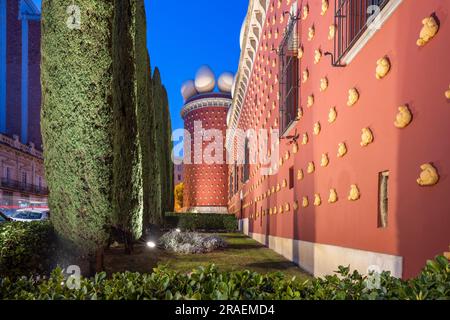 Dalí Theater-Museum, Figueres, Giriona, Katalonien, Spanien Stockfoto