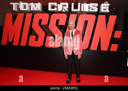 3. Juli 2023: SIMON PEGG nimmt an der „Mission: Impossible - Dead Reckoning Part One“ Teil. Australische Premiere am ICC Sydney Darling Harbour am 03. Juli 2023 in Sydney, NSW, Australien (Kreditbild: © Christopher Khoury/Australian Press Agency via ZUMA Wire) NUR REDAKTIONELLE VERWENDUNG! Nicht für den kommerziellen GEBRAUCH! Stockfoto