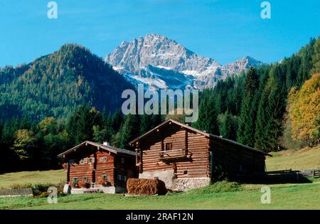 Alpenhütte, Kleinarl, St. Johann im Pongau, Salzburger Land, Österreich Stockfoto