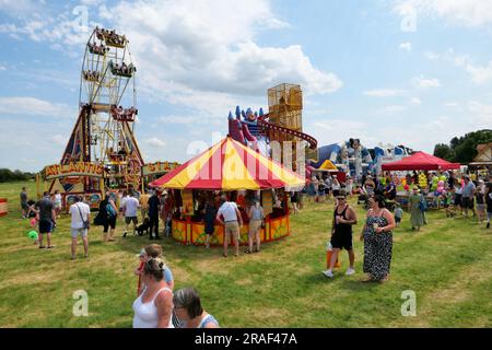 Derbyshire County Show 2023 in Elvaston Stockfoto