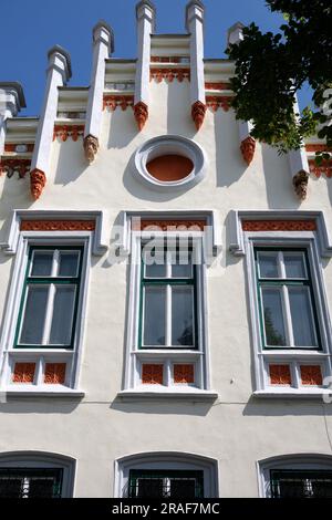 Sibiu ist eine gut erhaltene mittelalterliche Festungsstadt in Zentralrumänien Stockfoto