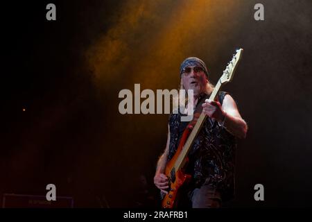 DEEP PURPLE bei OMEGA, Toulon, FRANKREICH, 02/07/2023 Florent 'MrCrash' B. Stockfoto